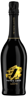 Small bottle of Zardetto prosecco