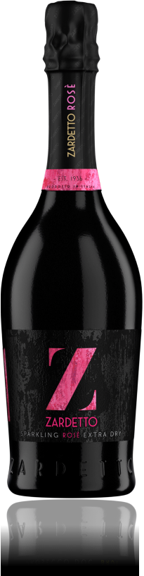 Bottle of Sparkling Rosé Extra Dry